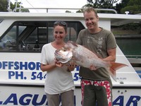 Noosa Fishing Charter Snapper