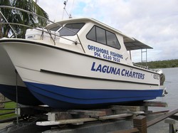 Sunshine Coast Fishing Charter boat Laguna Cat